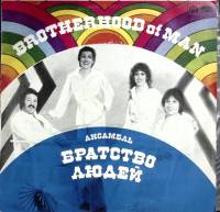 Пластинка виниловая Братство людей В полночь Мелодия 300 мм. (Сост. отл.)