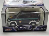 Модель автомобиля UAZ Patriot ФСБ России УАЗ Патриот в коробке-блистере Autotime 1:43