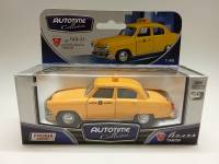 Модель авто 1:43 ГАЗ 21 Волга Такси Autotime в коробке