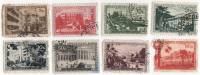1939-45-52 Серия Набор марок 8 шт СССР  Курорты I Θ