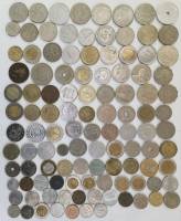 Набор иностранных монет разных 110 штук