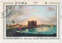 (1972-003) Марка Куба "Башня Ла Чоррера"    Музей в Гаване III Θ