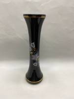 Ваза фарфоровая кобальт Богемия