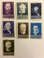 --  Набор марок Румыния 7 шт.  Гашёные , II Θ