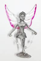 Сувенир "Фея Corrin", 6*4 см, металл, пластик, крылья на магните, Англия, новый