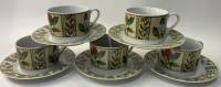 Чайные кофейные пары 5 шт 