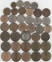 37 монет Набор СССР и Россия  БРАК РАЗНЫЕ ПОВОРОТЫ (показаны на фото)  XF