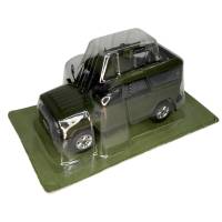 De Agostini модель автомобиля УАЗ ТС 3132 ГУСАР в коробке блистере без журнала