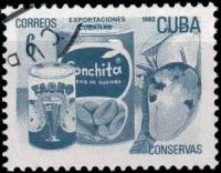 (1982-018) Марка Куба "Консервированные фрукты"    Товары на экспорт. Стандартный выпуск III Θ