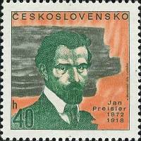 (1972-028) Марка Чехословакия "Ян Прейслер"    Личности III O