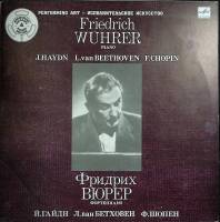 Пластинка виниловая Ф. Вюрер Исполнительское искусство Muza 300 мм. (Сост. отл.)