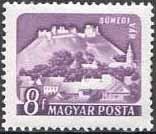 (1960-82) Марка Венгрия "Шюмег"    Замки (Стандартный выпуск) II Θ