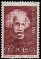 (1959-048) Марка Польша "Альберт Эйнштейн"   Великие ученые I Θ