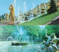 Набор открыток 21 шт Петродворец