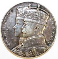 1935 Жетон Медаль Великобритания Георг V 25 лет правления  Серебро Ag 900  XF