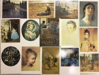 Набор открыток "Западноевропейские пастели в музеях Советского Союза", 16 шт., 1984 г.
