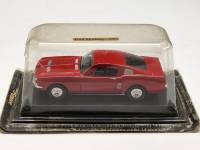 Модель автомобиля Ford Mustang 1967 c коробкой-блистером (вскрыта) без журнала Amer com 