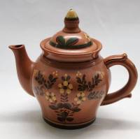 Чайник заварочный доливной керамика СССР высота 21 см