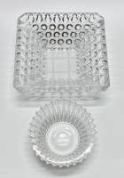 Салатник + конфетница, хрусталь