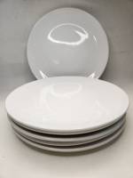 Тарелки ИКЕА IKEA 6 шт диаметр 26, 27 см белые