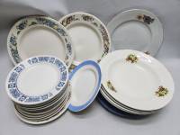 Тарелки разные 24 штуки суповые обеденные десертные