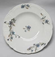 Тарелка суповая Фарфор Frank Haviland Limoges Франция 1910-1914 годы (4) (Есть скол)
