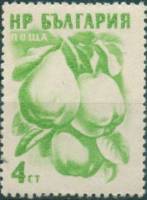 (1957-008) Марка Болгария "Айва"   Фрукты (3). Марки 1956-004-007 II Θ