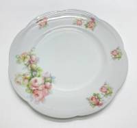 Тарелка розы,19 век, Европа