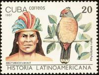 (1987-067) Марка Куба "Абайуба, Уругвай"    История Латинской Америки III Θ