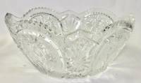 Салатник ладья хрусталь 