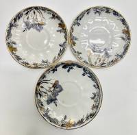 Кофейные блюдца, ЛФЗ, СССР, 6 шт