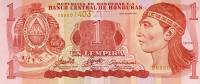 Банкнота Гондурас 2006 год 1 лемпира Вождь   UNC