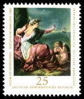 (1976-094) Марка Германия (ГДР) "Ариадна"    Картины III Θ