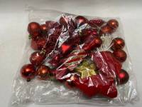 Елочные украшения стекло и пластик