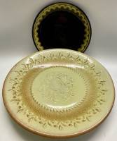 Тарелки керамика, ЗИК + Ленинградский завод (Стройфаянс) 2 шт