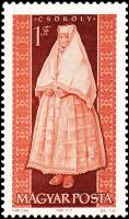(1963-062) Марка Венгрия "Женщина из Чекёлы"    Национальные костюмы Венгрии II Θ