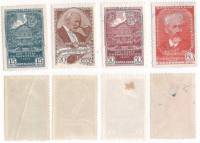 1940-27 28 30 31 Серия Набор марок 4 шт СССР  П.И. Чайковский 100 лет со дня рождения II O