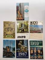 Перекидные мини календари СССР 7 штук 1967 1975 1978 1979 1985 1987 1989 