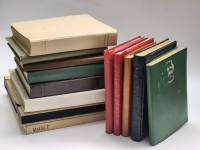 Набор альбомов для марок, средний размер, 13 шт, СССР 