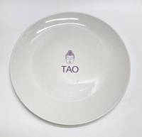 Блюдо Kunst Werk TAO рисунок Будда Диаметр 30,5 см круглое белое