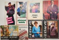 Наборы открыток 9 шт Вязание со схемами Мода Рукоделие (полный комплект открыток в каждом наборе)