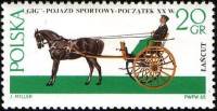 (1965-083) Марка Польша "Двуколка"   Экипажи III Θ