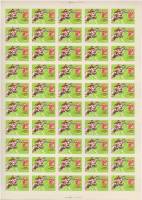 1964-098  Лист (50 м 10х5) СССР Скачки с препятствиями  Без перф Летние ОИ 1964, Токио III O