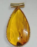 Подвеска кулон янтарь серебро 925 проба 33 гр (сост. на фото)