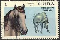 (1972-040) Марка Куба "Тарпан"    Лошади III O