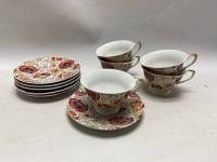 Чайный сервиз 5 чашек, 6 блюдец Ansin collection
