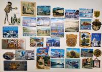 Набор магнитов на холодильник Разные страны города 37 штук