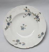 Тарелка суповая Фарфор Frank Haviland Limoges Франция 1910-1914 годы (3) (Есть скол)