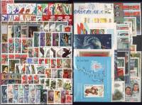 1980-год  Неполный годовой набор СССР 93 марки 4 блока  , III O