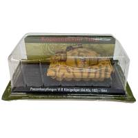 Танки мира модель Королевский тигр Panzerkampfwagen VI B Konigstiger 182 1944 в коробке блистере
